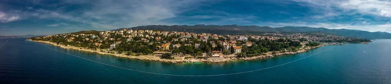 **** Couette-café Rocky Beach Rooms Novi Vinodolski Croatie